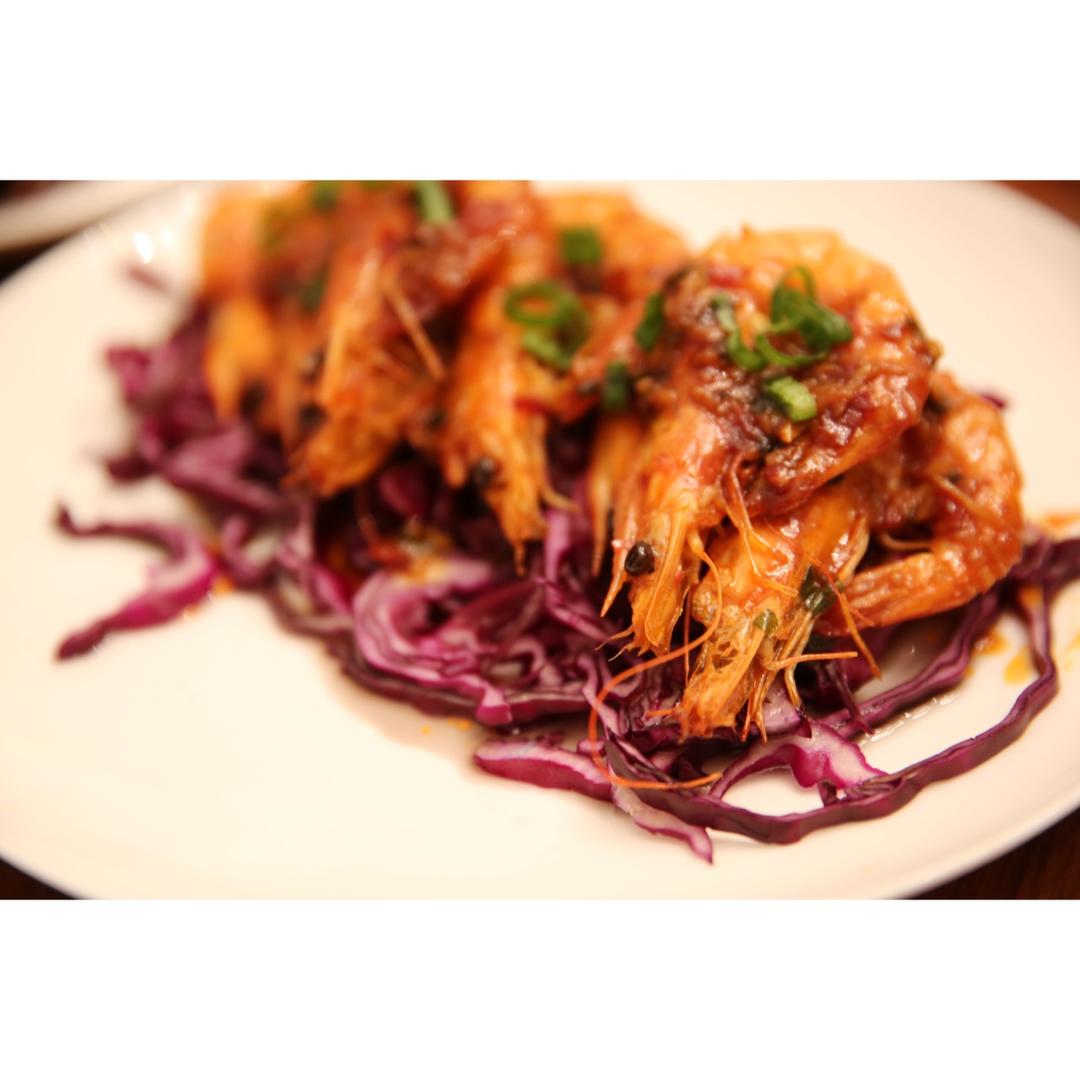 饭合 | 干烧黑虎虾