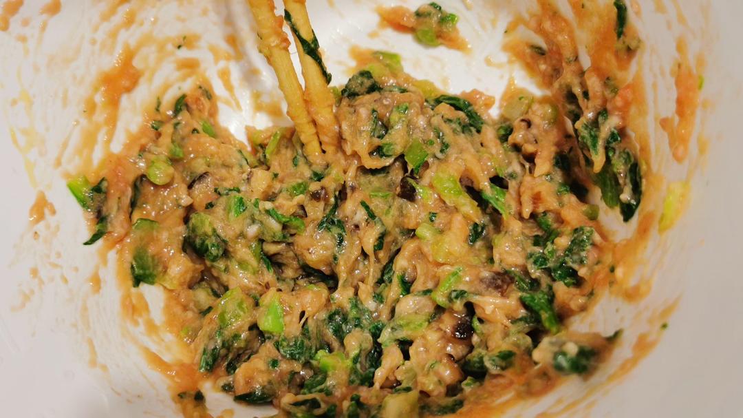 青荠菜馄饨
