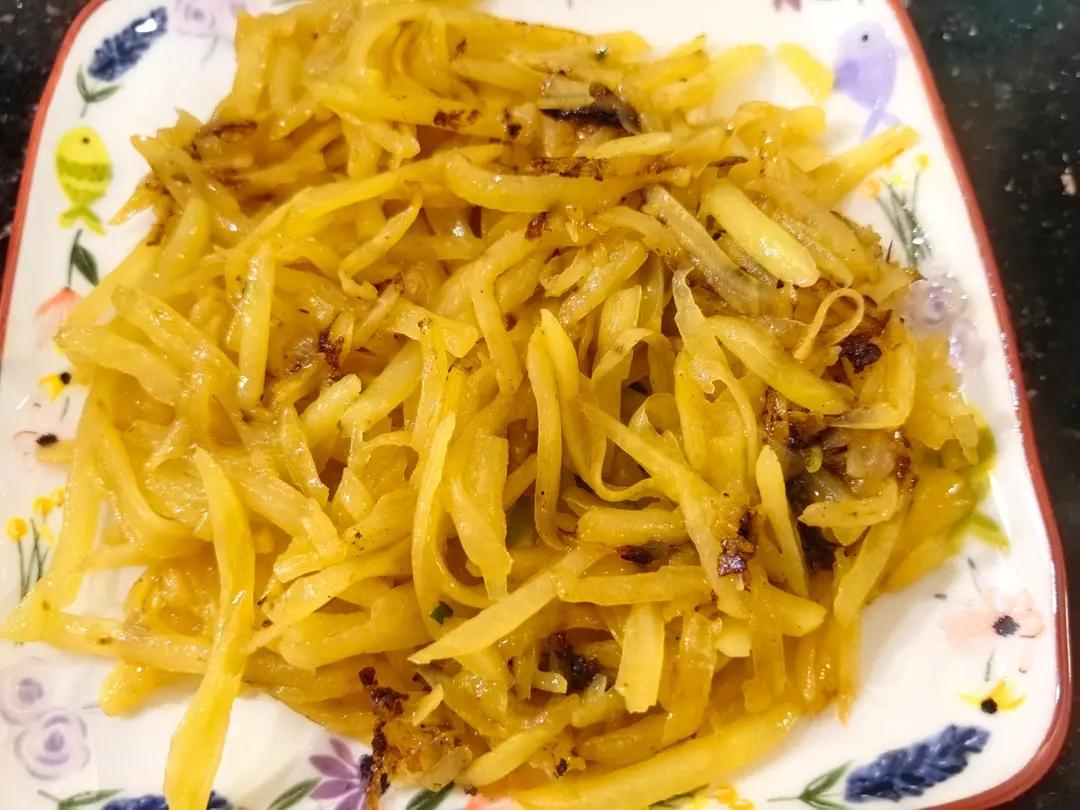 酸辣土豆丝的家常做法 超级下饭