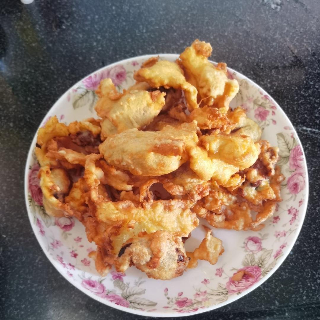 炸红枣芡子的做法