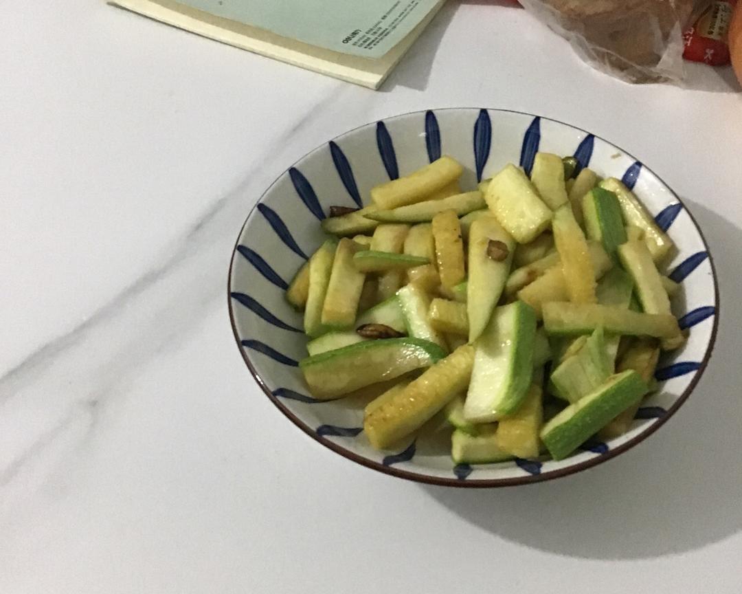 清炒小南瓜的做法