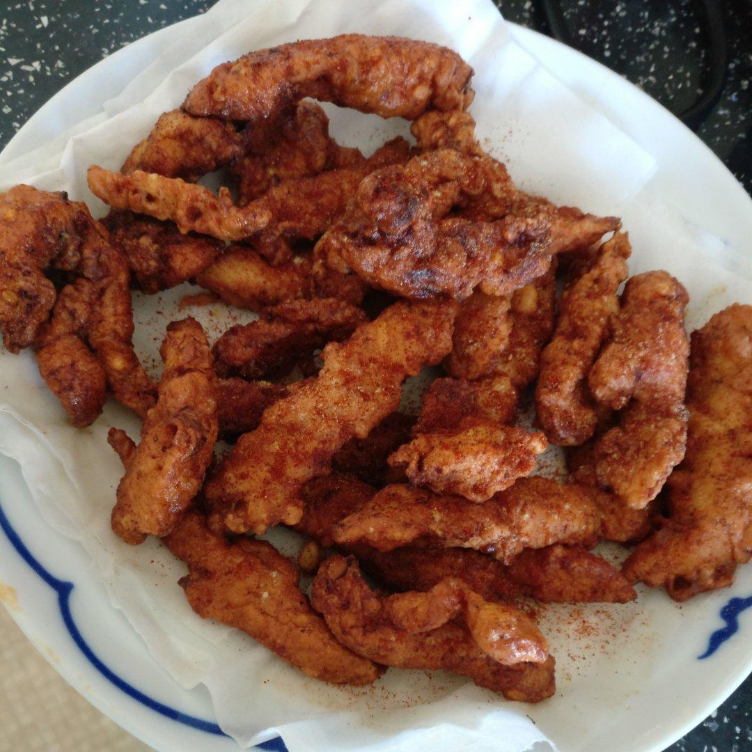 鸡胸肉神仙吃法🔥好吃到爆炸的椒盐小酥肉条