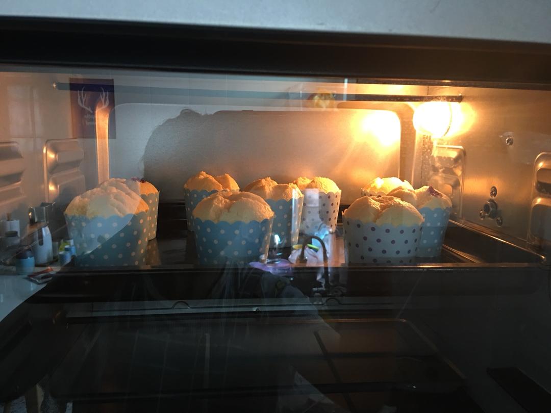 蔓越莓纸杯蛋糕