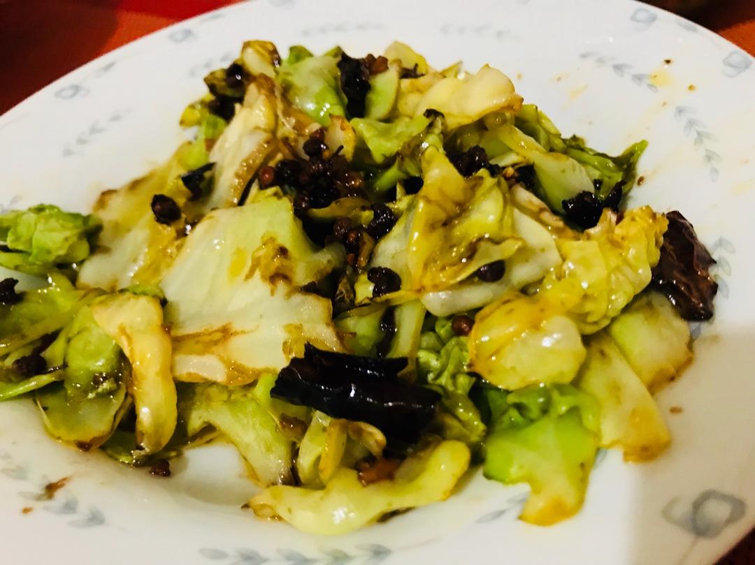 炝炒包心菜