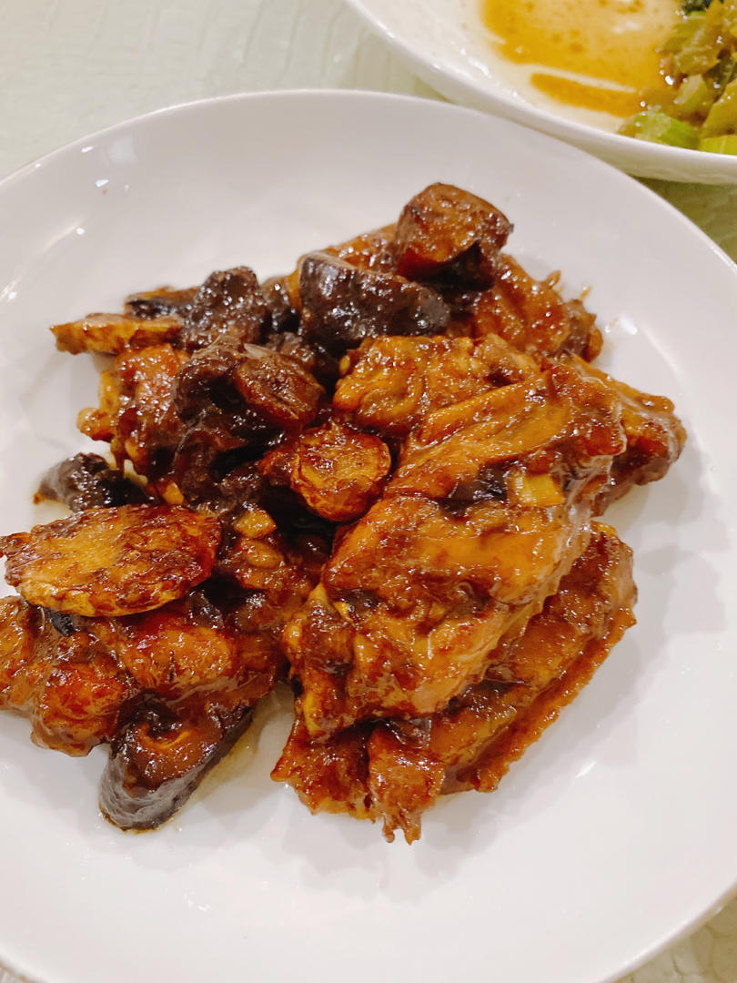 香菇滑鸡