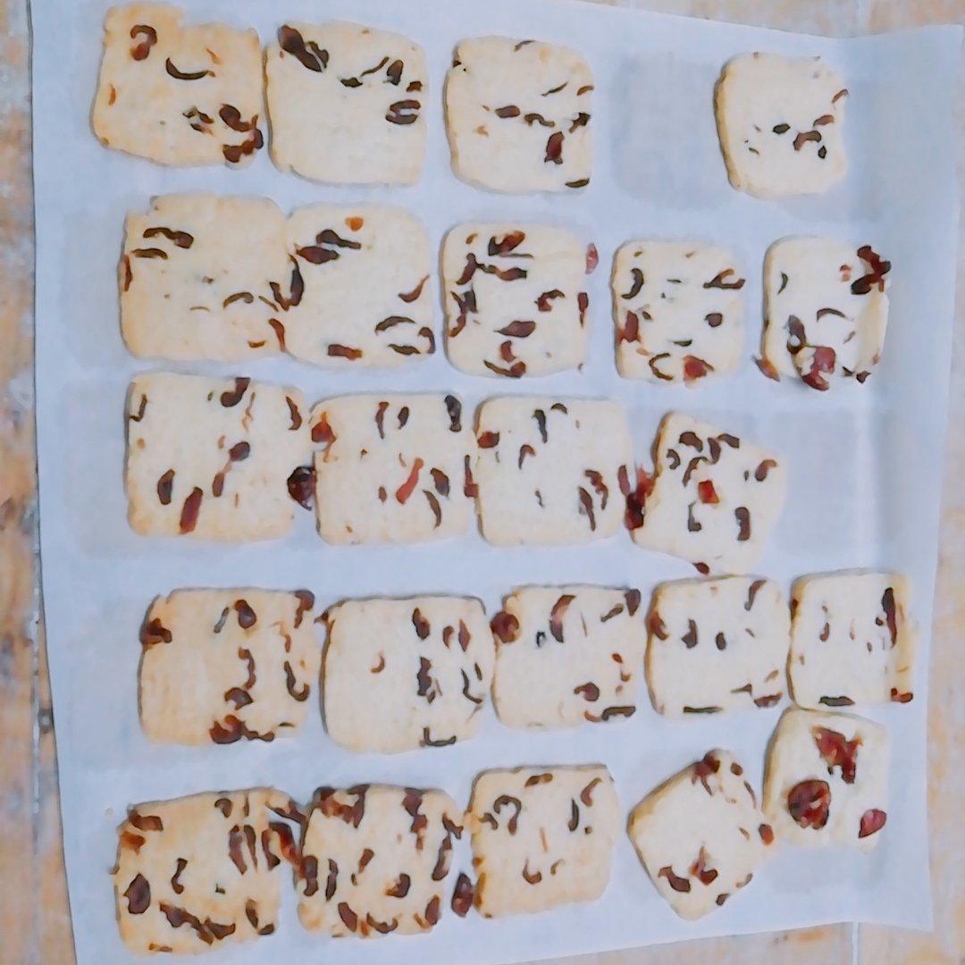 低糖少油版蔓越莓饼干
