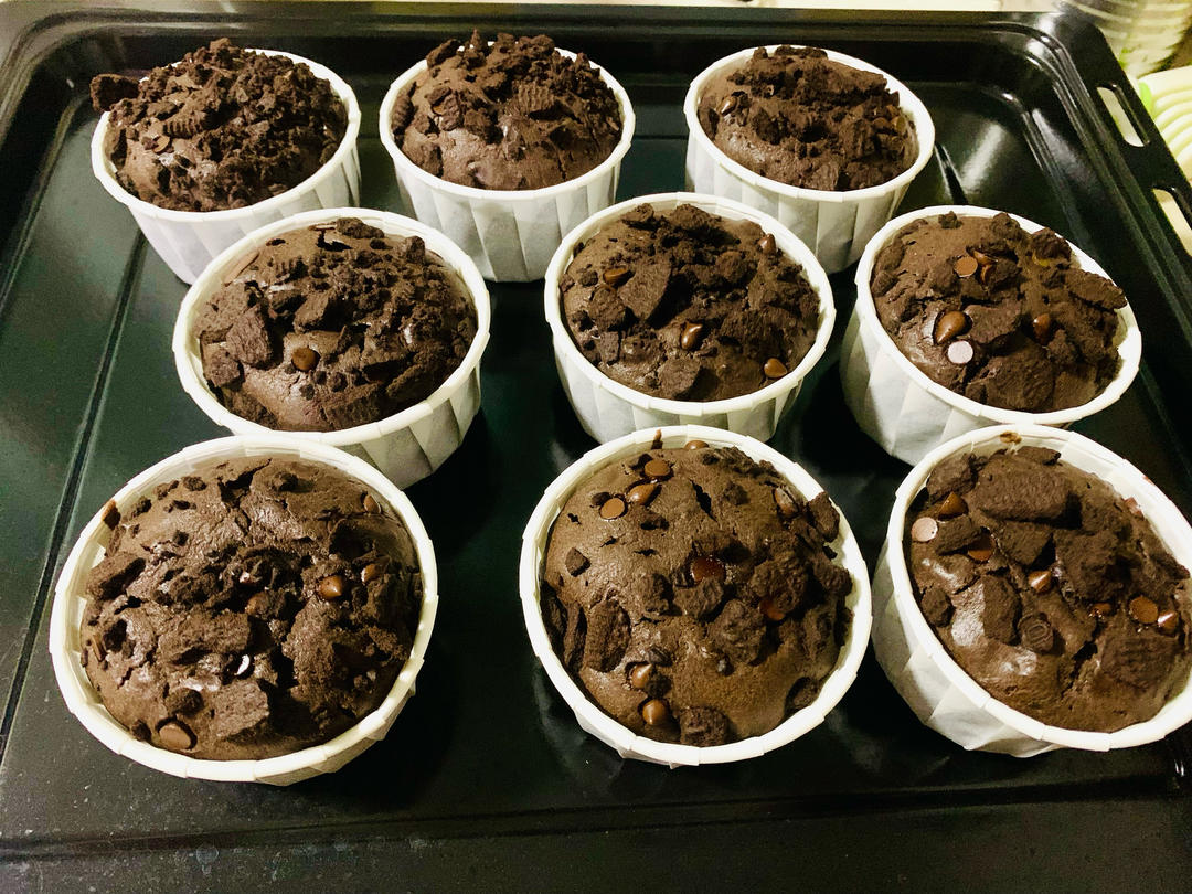 店售配方丨奥利奥玛芬蛋糕丨免打发零失败