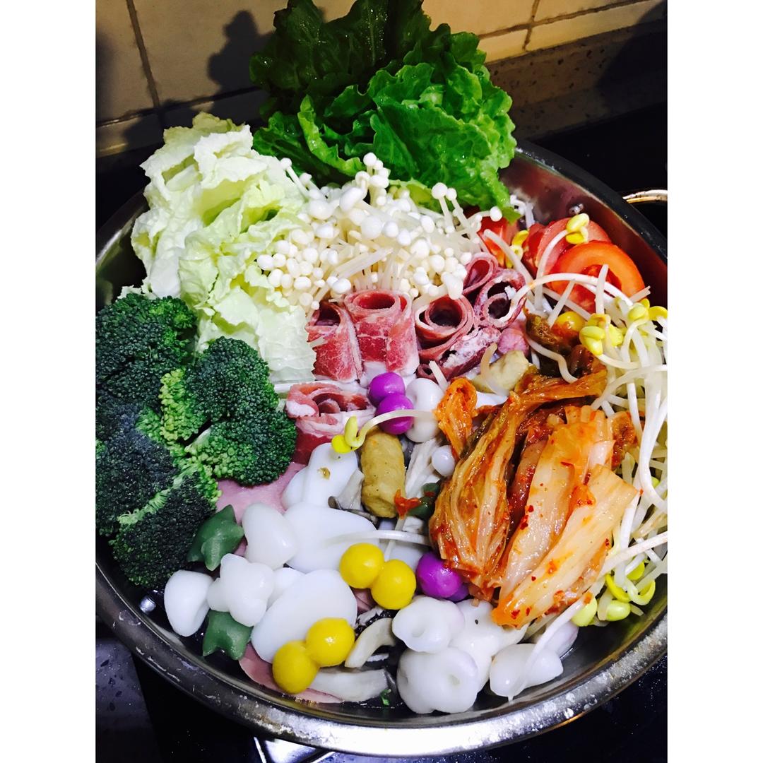 韩国芝士年糕火锅