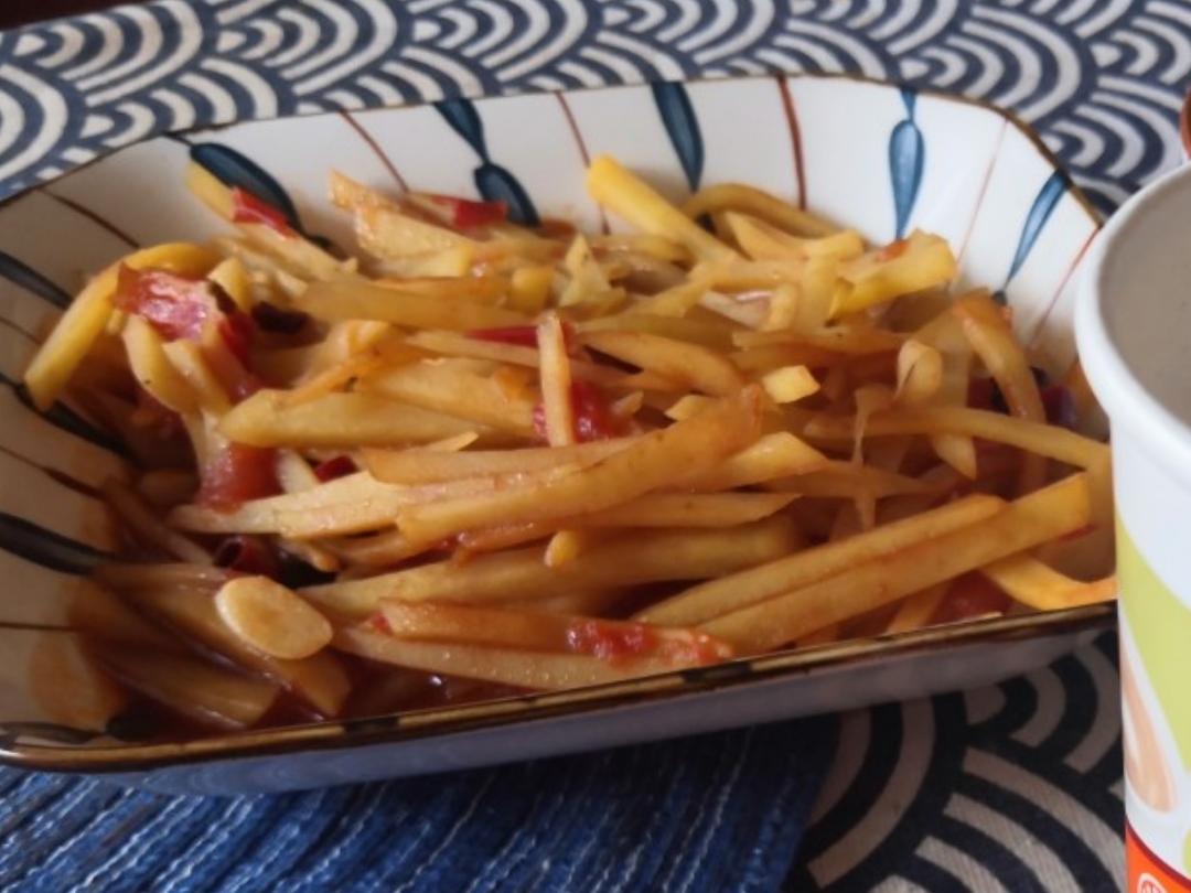 土豆炒西红柿