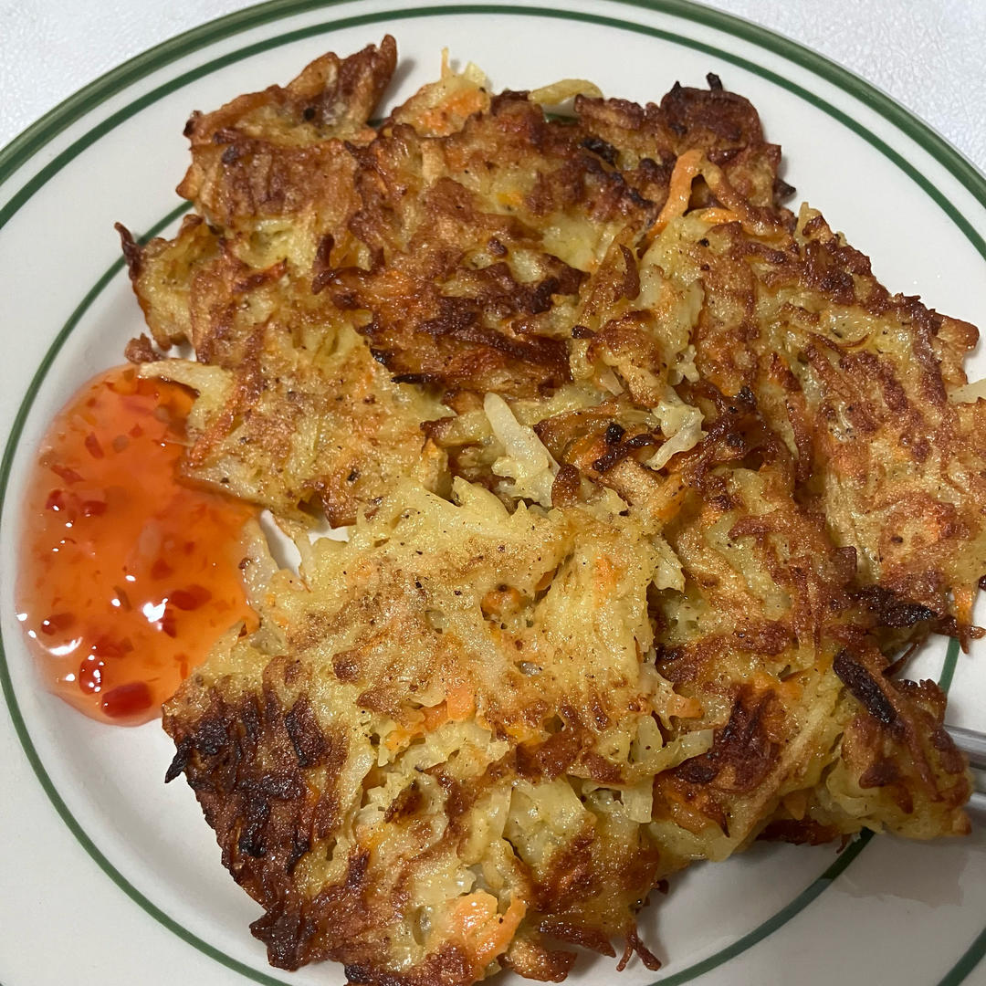土豆胡萝卜健康早餐饼