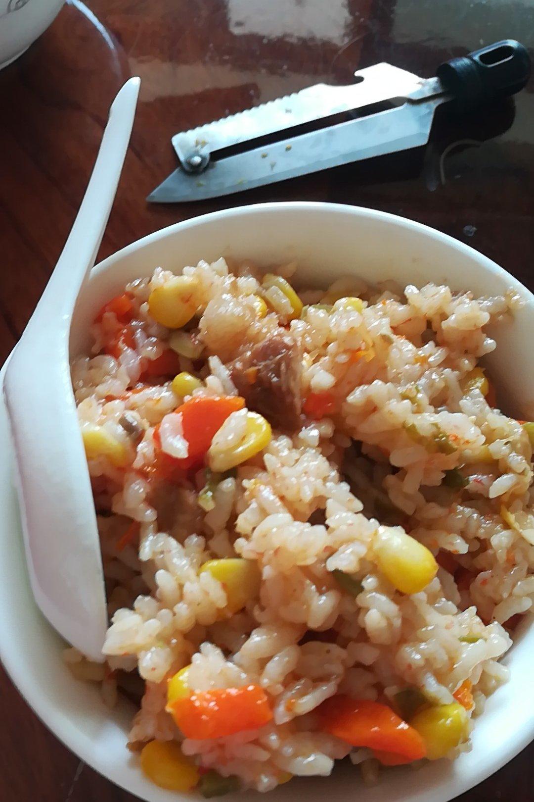 手机用户3406ntgp做的电饭锅一只番茄饭番茄拌饭