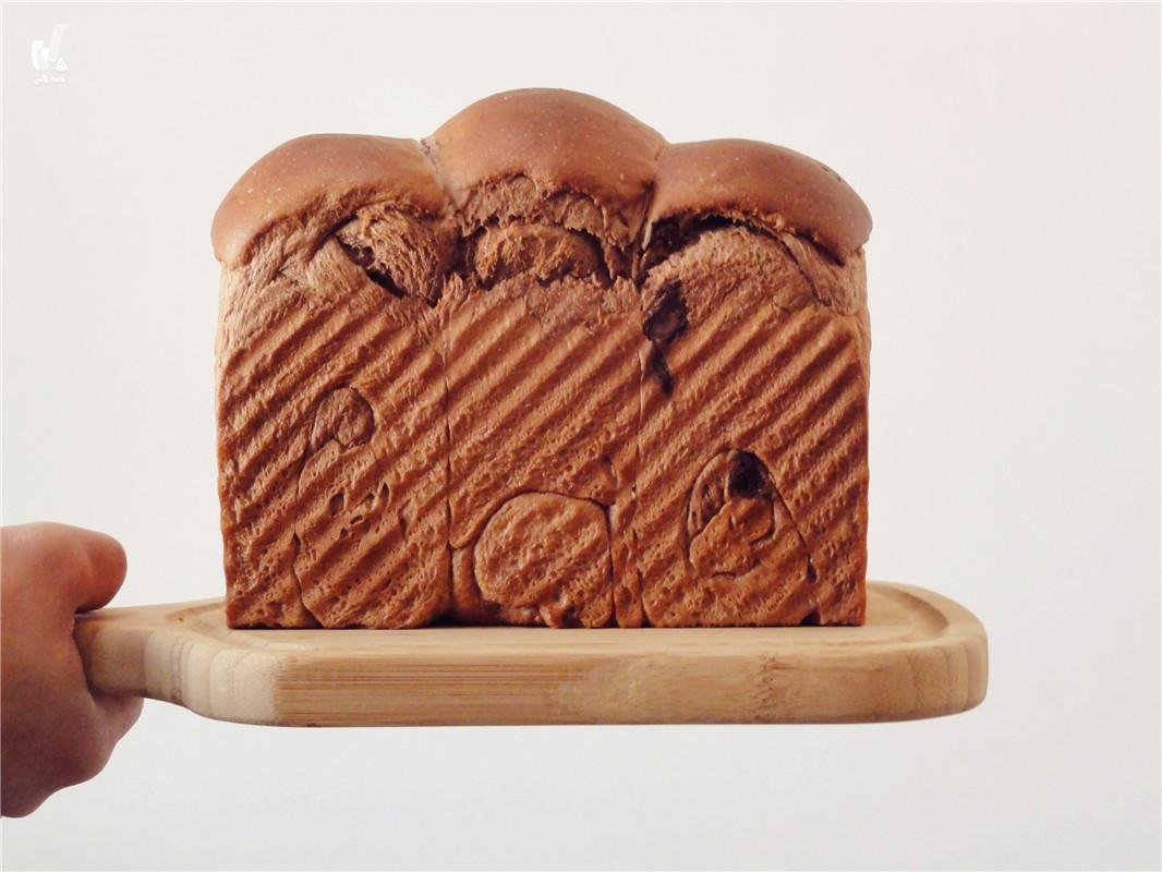 奶油巧克力吐司