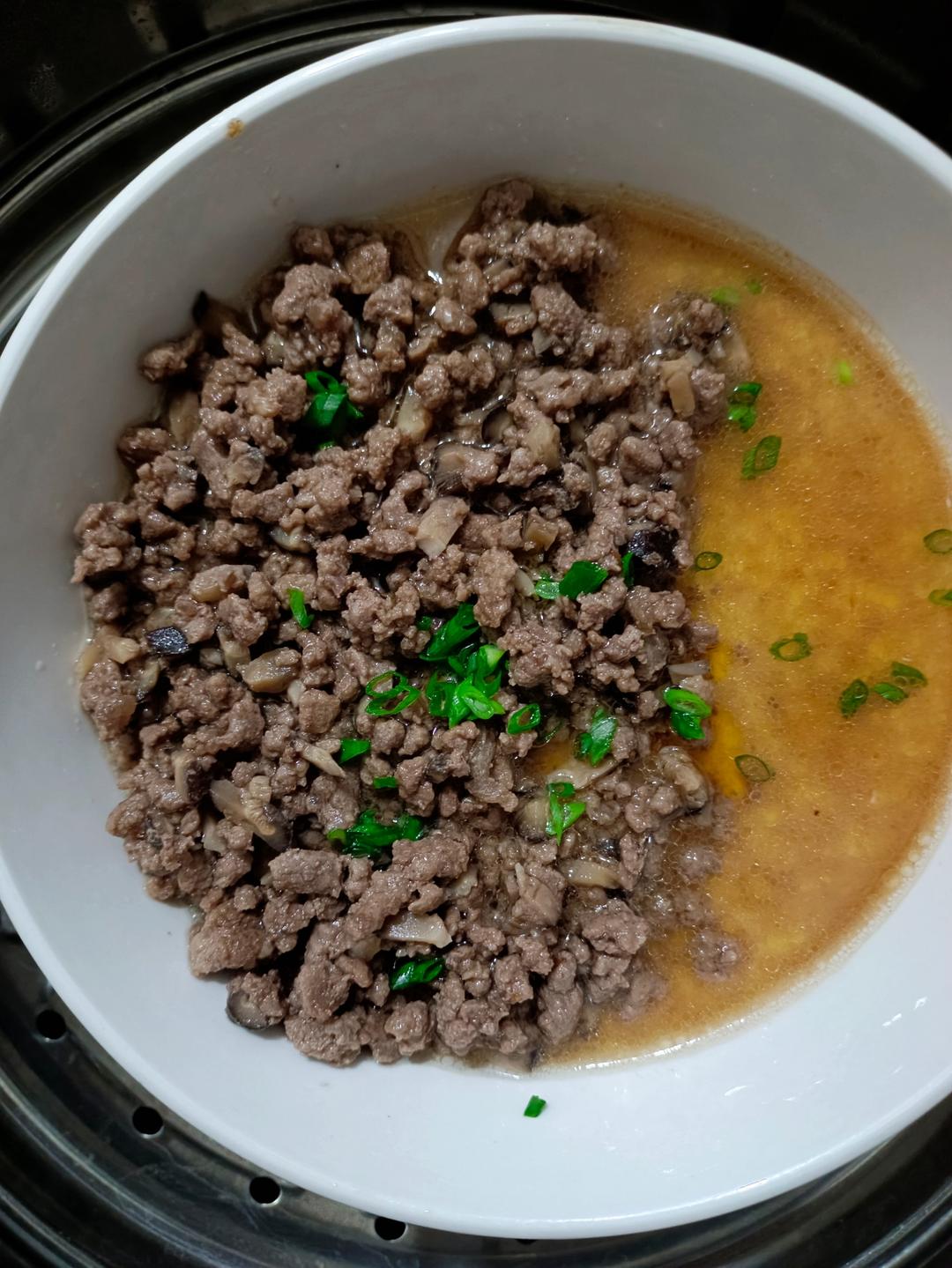 巨嫩滑的肉沫蒸蛋|一家老少通吃，零难度！