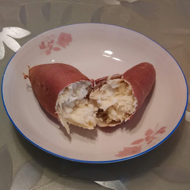 微波炉烤红薯