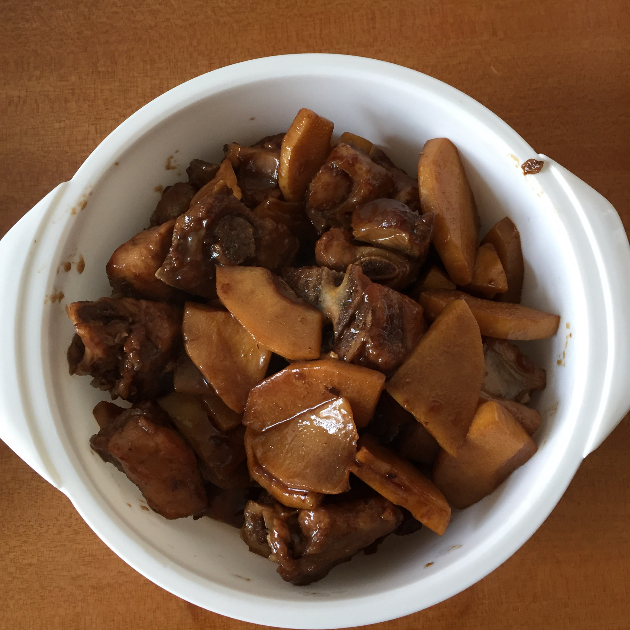 爸爸的厨房之春笋焖排骨