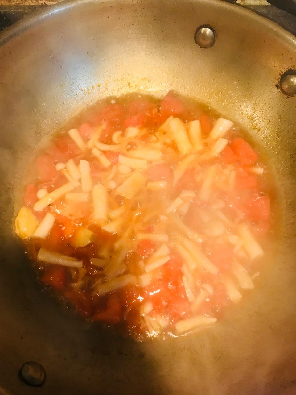 茄汁海鲜菇