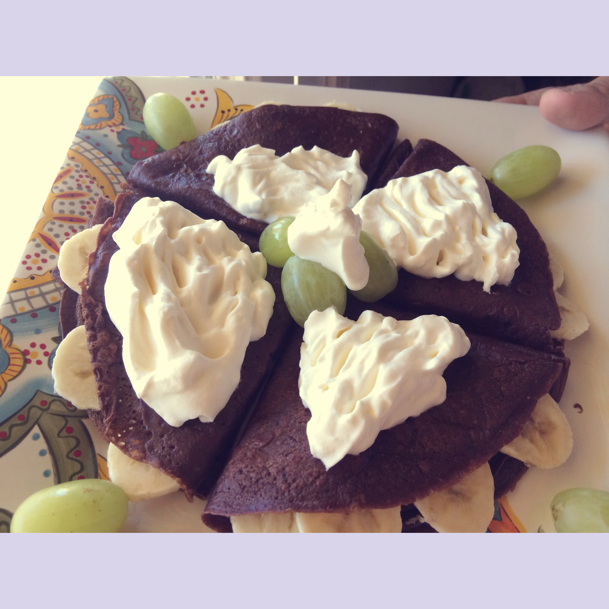 CHOCOLATE CREPE 巧克力奶油可丽饼