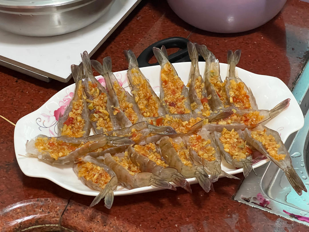 蒜蓉粉丝开背虾