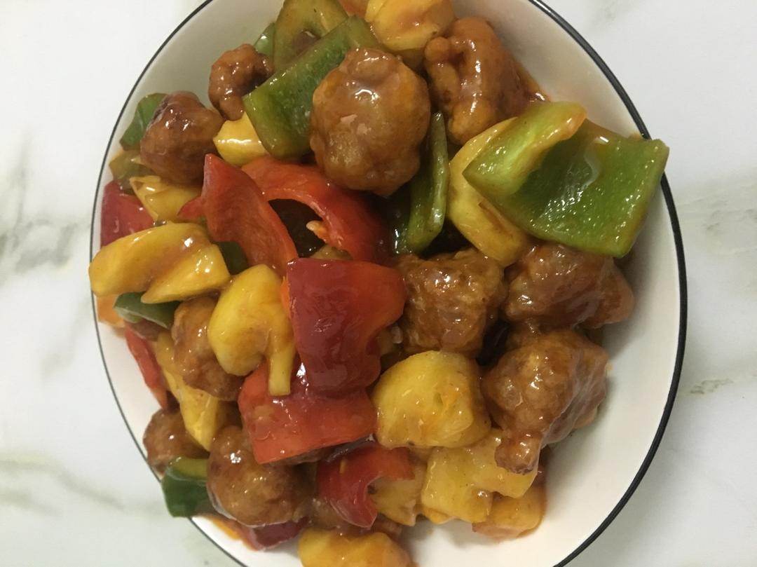 超好吃的菠萝咕噜肉