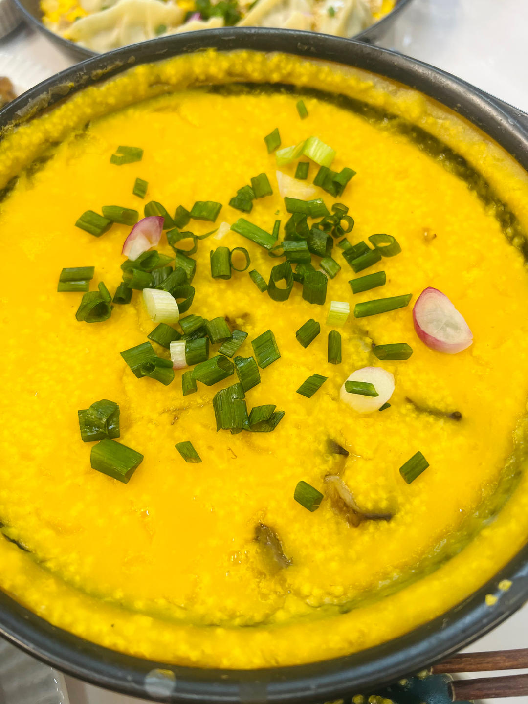 香浓南瓜小米海参粥