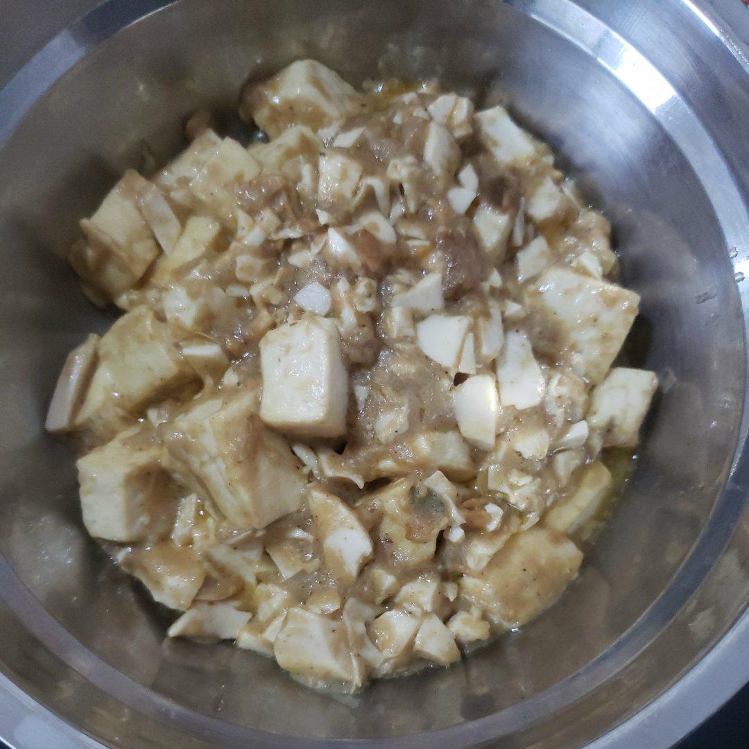 咸蛋黄豆腐