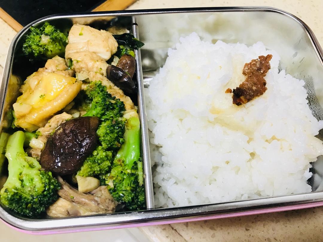 鸡肉炒香菇
