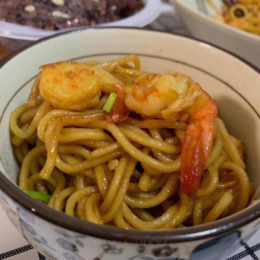 虾油炒面