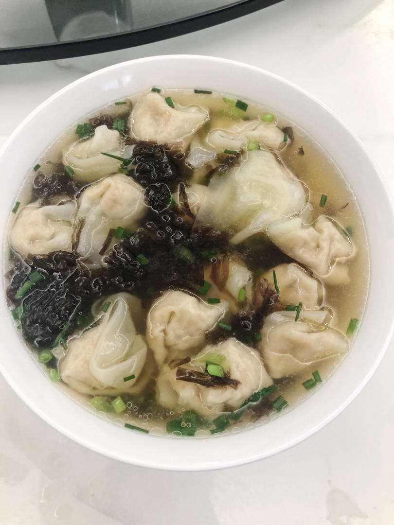 珞妈的小厨房做的鲜肉小馄饨