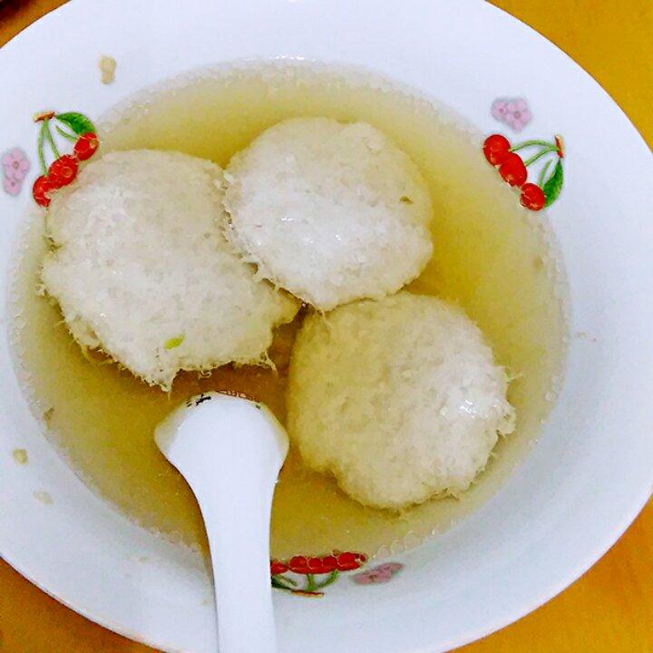 宝宝吃的蒸汽水肉丸