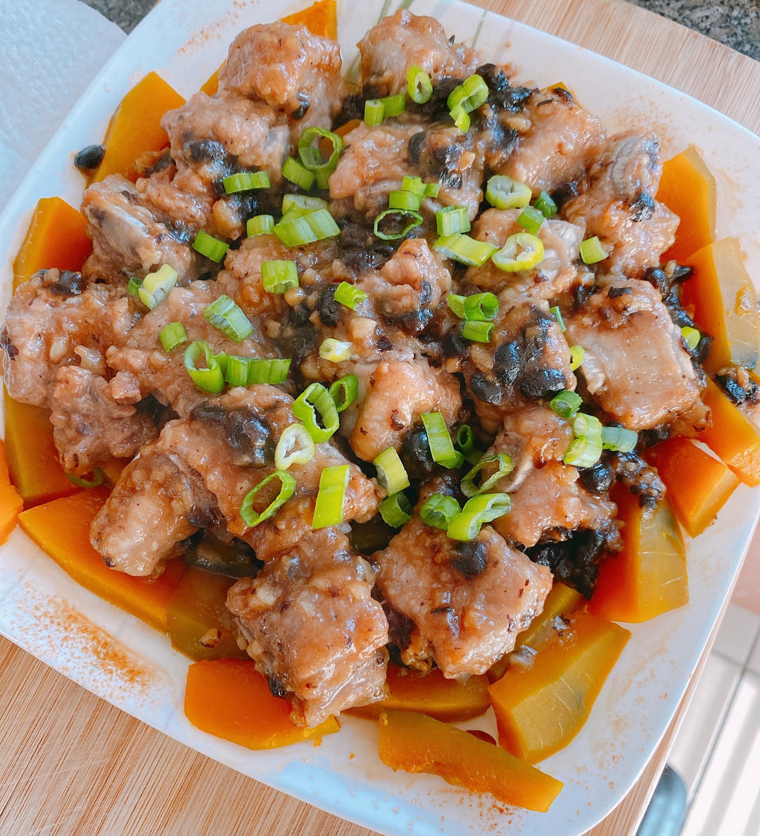 豆豉蒸排骨