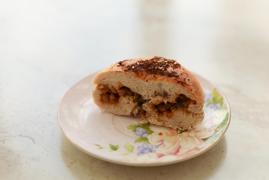 🥯全麦麻辣香肠贝果｜快手易做｜无需手套膜｜无需长时间发酵