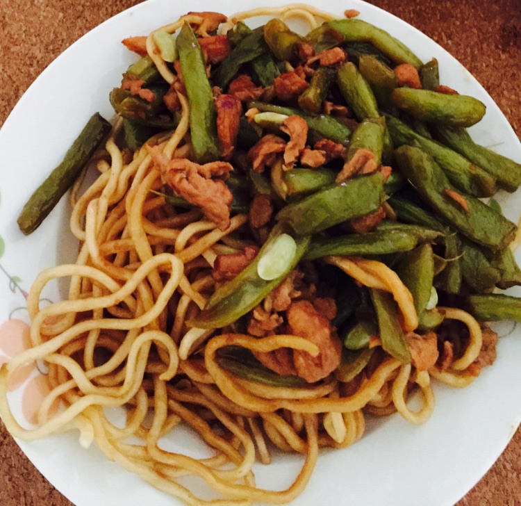 豆角焖面