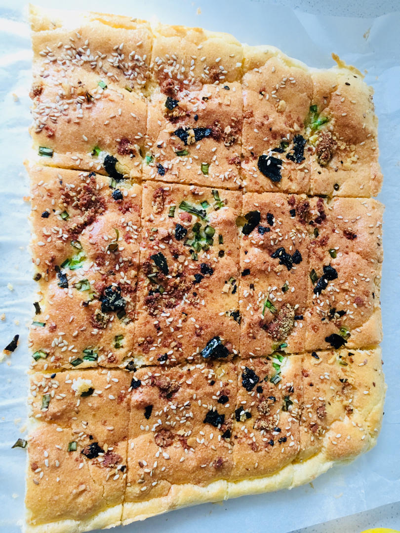 香葱肉松蛋糕