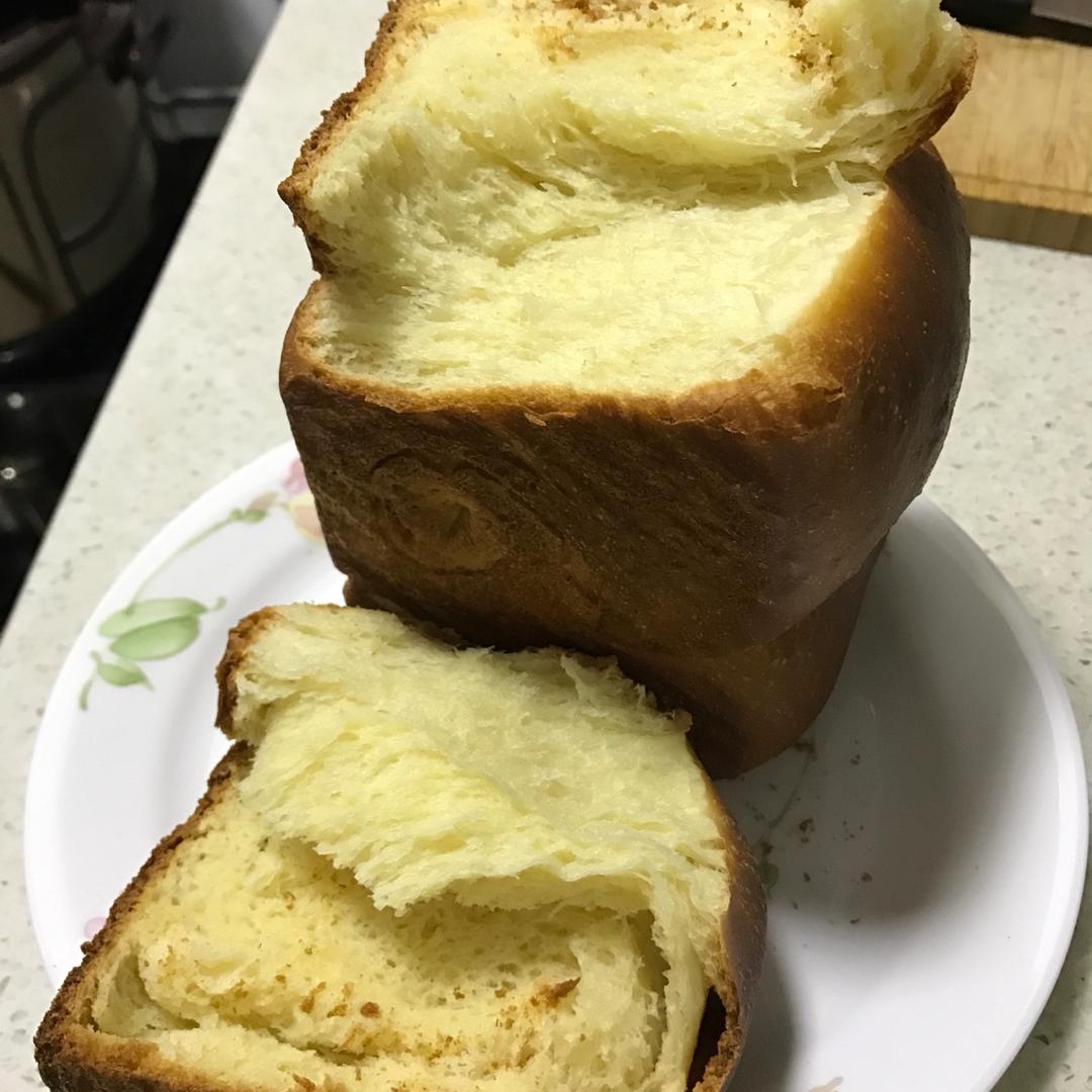 夺命软吐司(๑´ڡ`๑)超软拉丝极速方便的一次发酵吐司