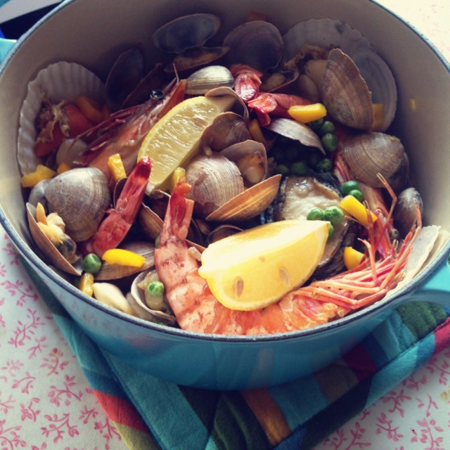 【曼食慢语】Seafood Paella 西班牙海鲜饭