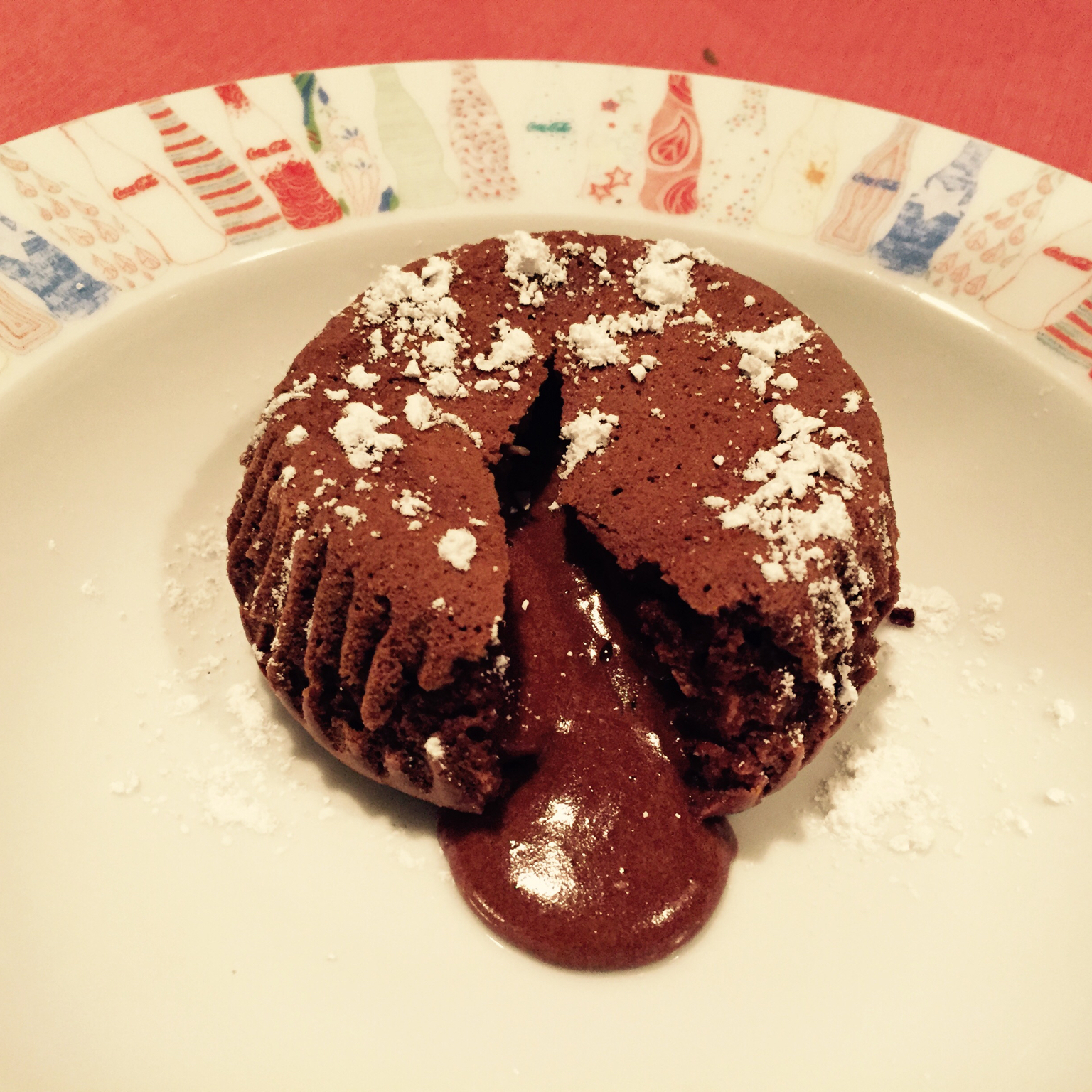 熔岩巧克力蛋糕