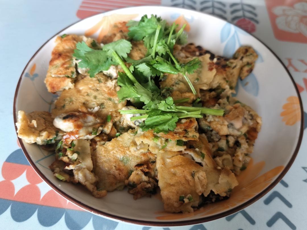 潮汕妈妈的特色蚝烙(生蚝/海蛎煎/蚵仔煎)