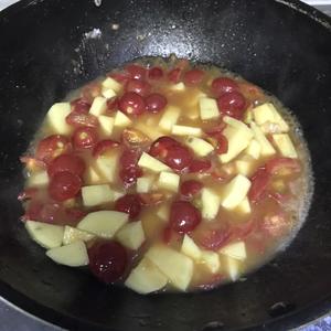 ［夏日开胃主食］番茄牛肉意面的做法 步骤5