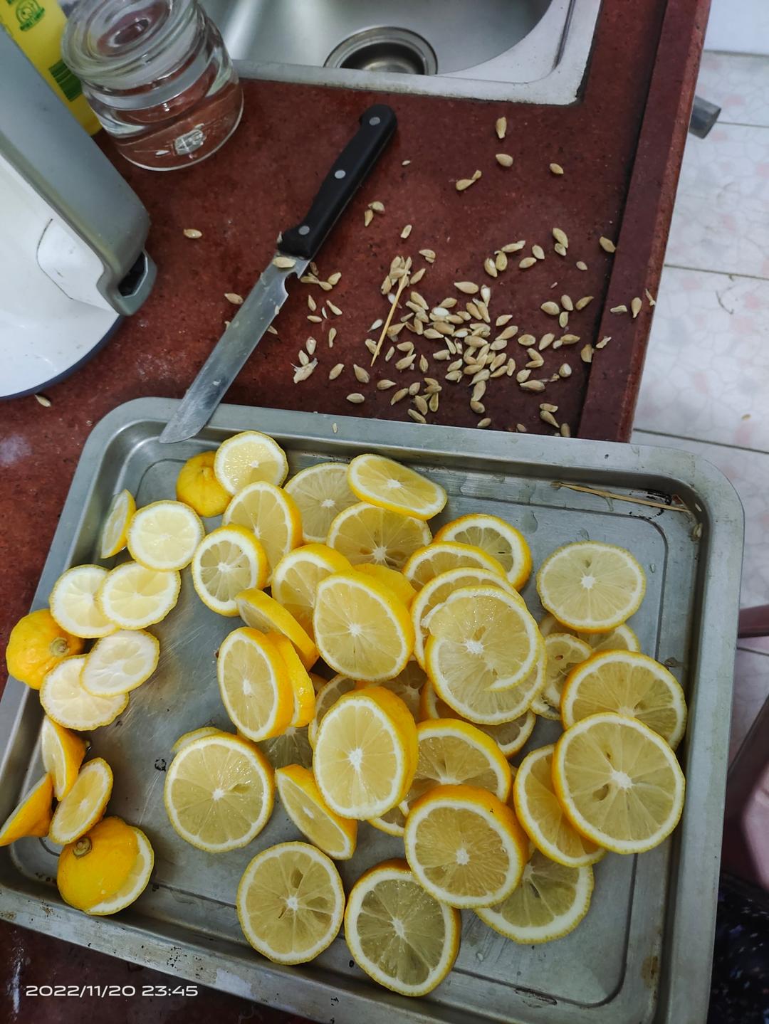 自制黄冰糖柠檬膏( 电压力锅版超详细及熬后状态视频)