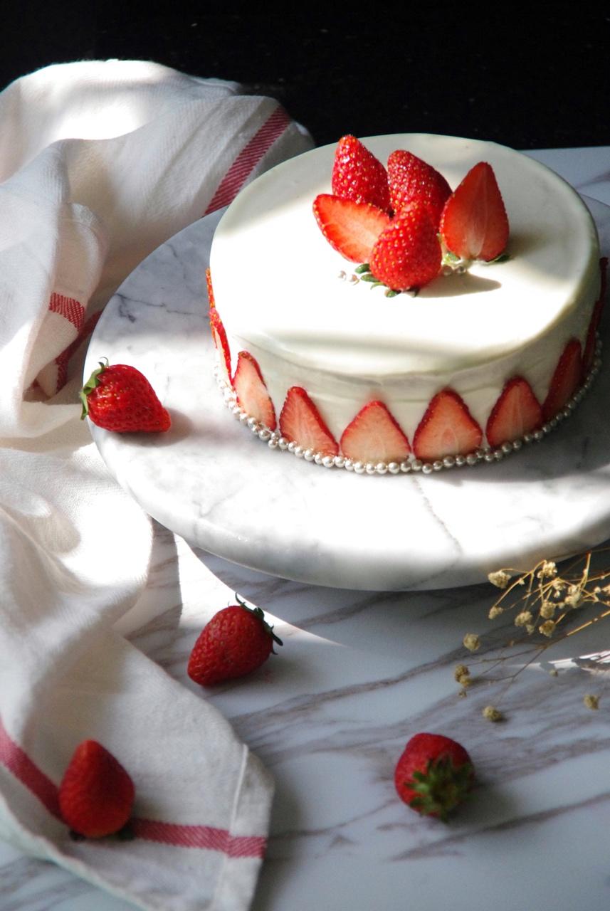 糖罐妖做的暖心红丝绒蛋糕〔6寸绵软戚风版