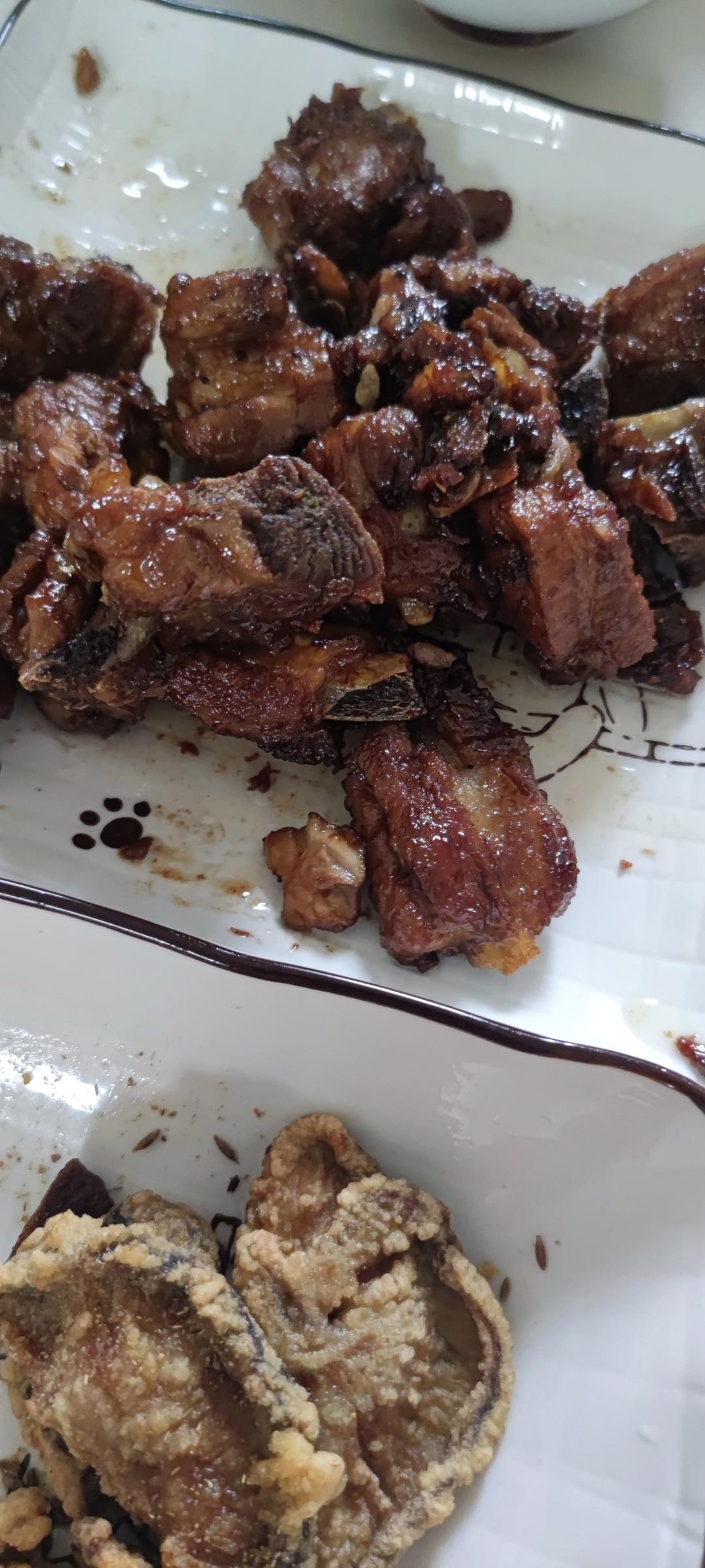 糖醋排骨（试验多次的最佳口感）