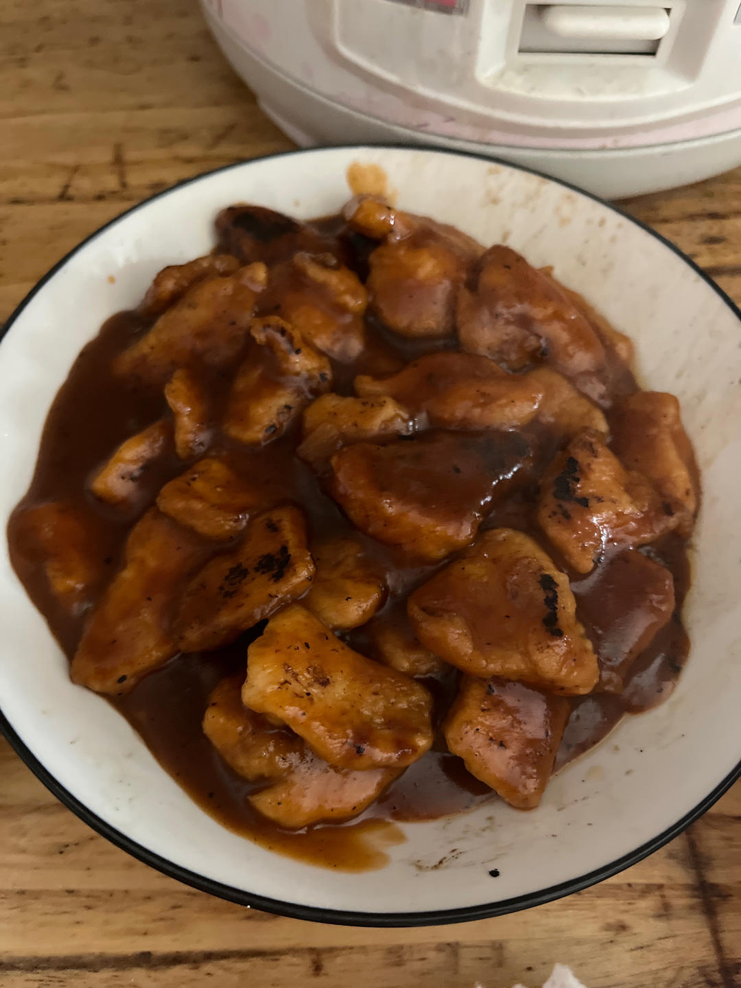 酸甜开胃超级下饭菜😋糖醋鸡胸肉🐔