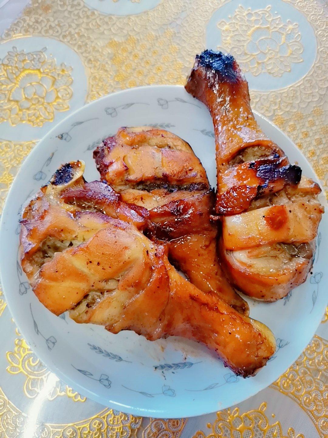 烤鸡腿（烤箱版超简单）