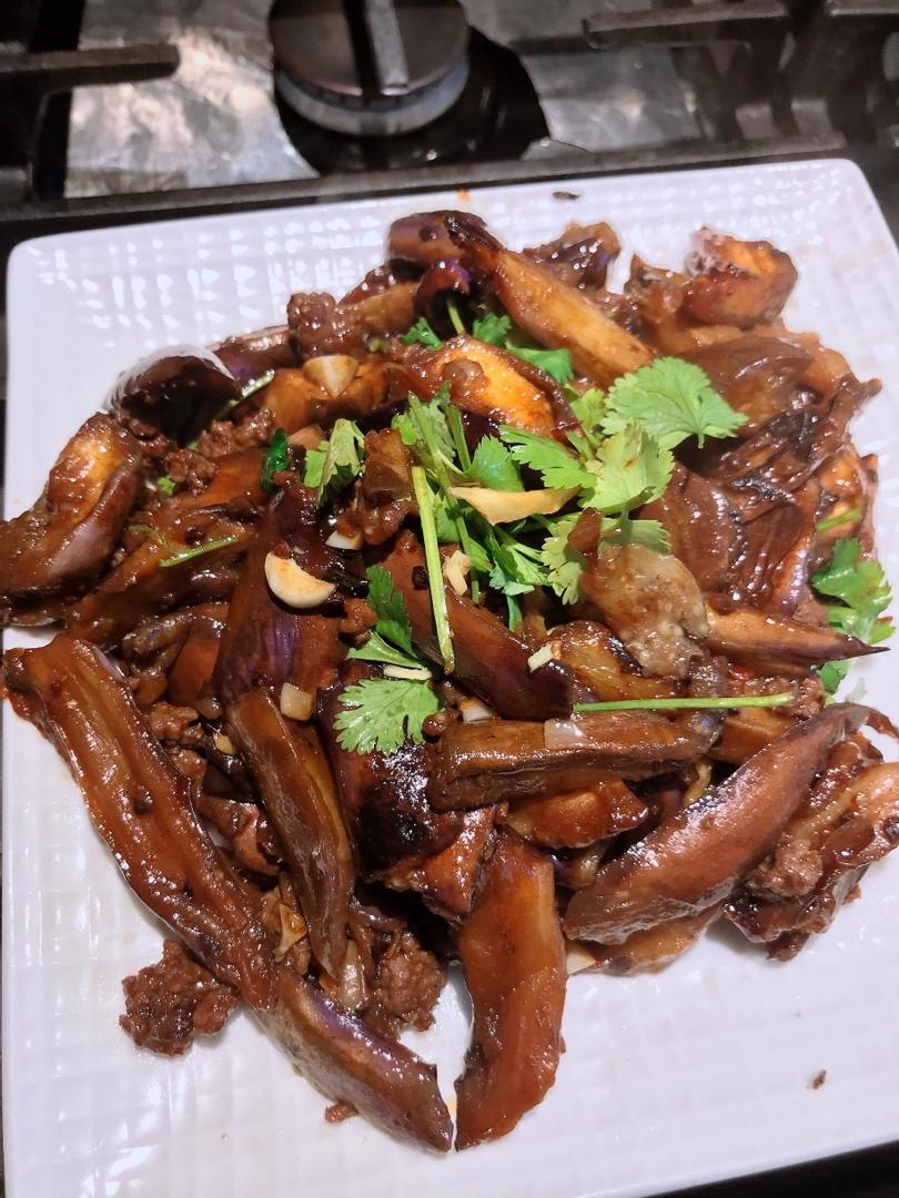 下饭神菜 酱爆茄子