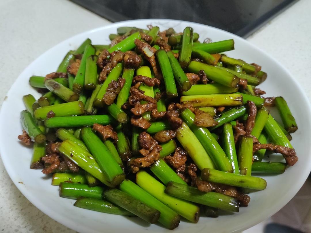 蒜薹炒肉