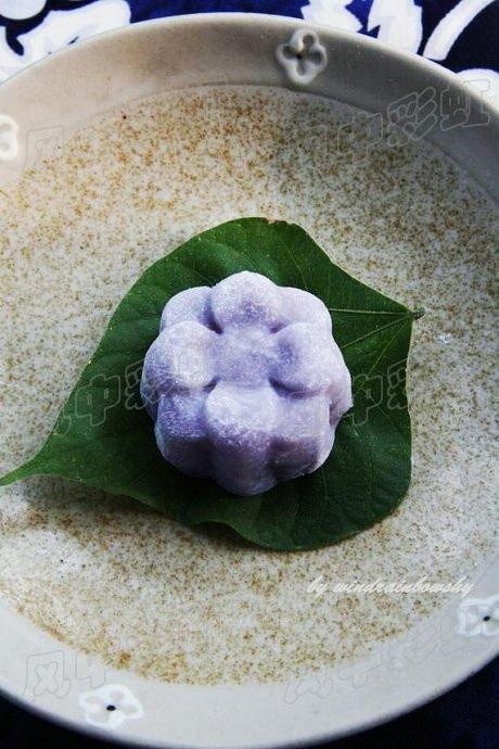 紫水晶月饼的做法