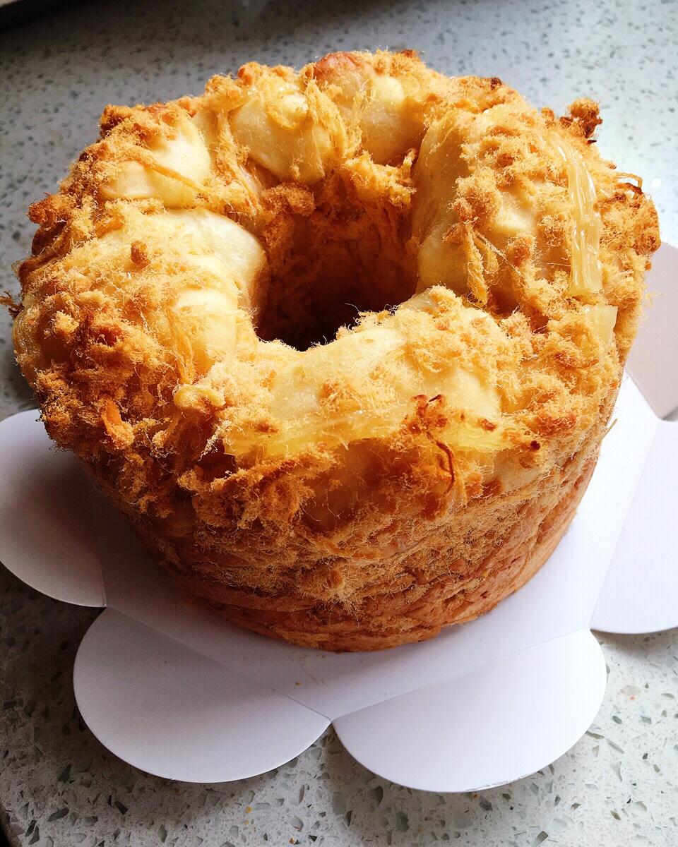 肉松手撕面包—超软会爆浆的面包哟