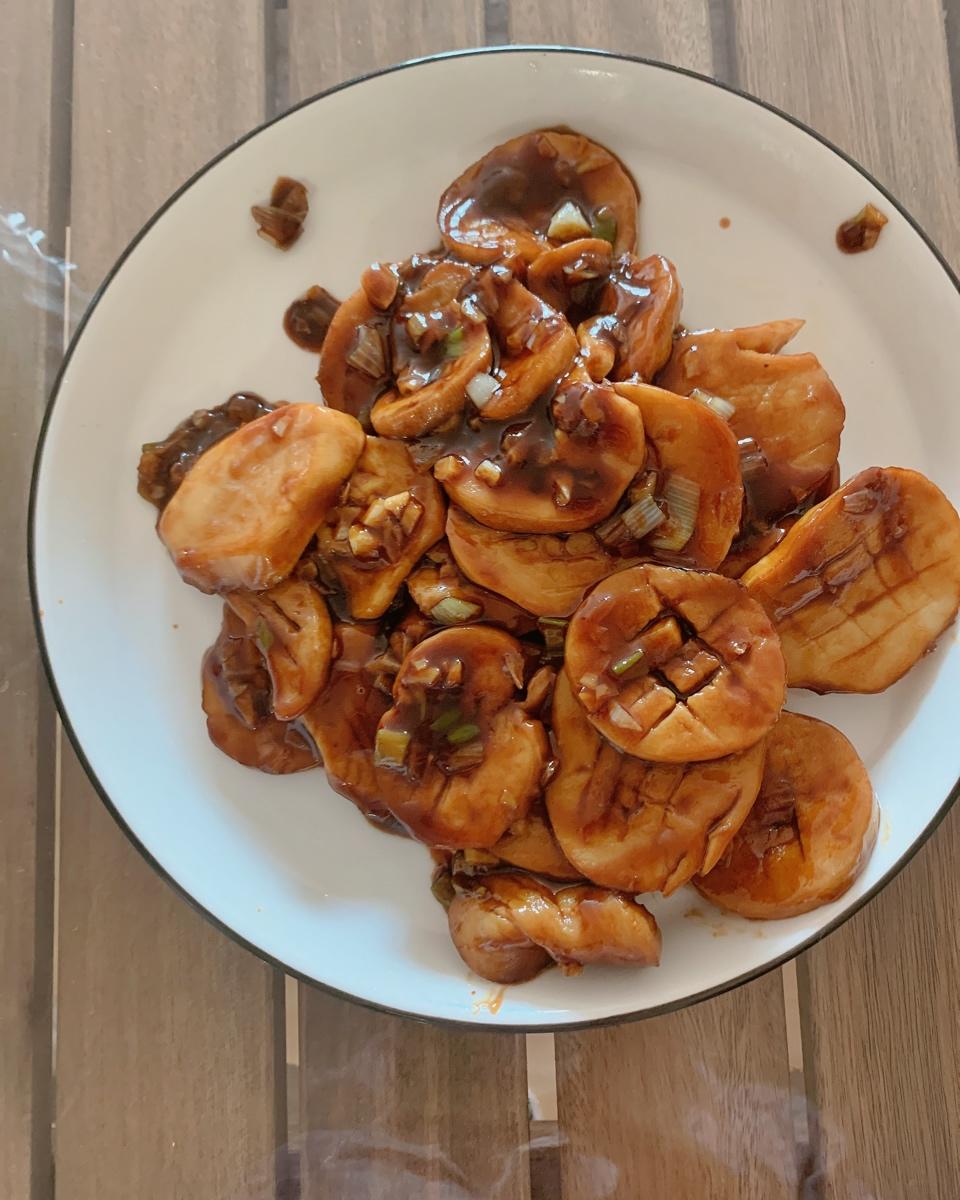 酱汁杏鲍菇❗比肉还好吃