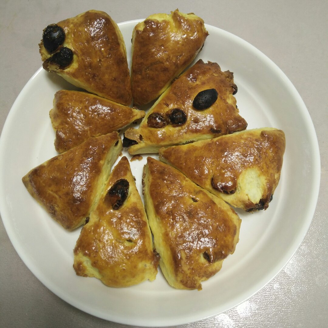 葡萄干司康（酵母版）