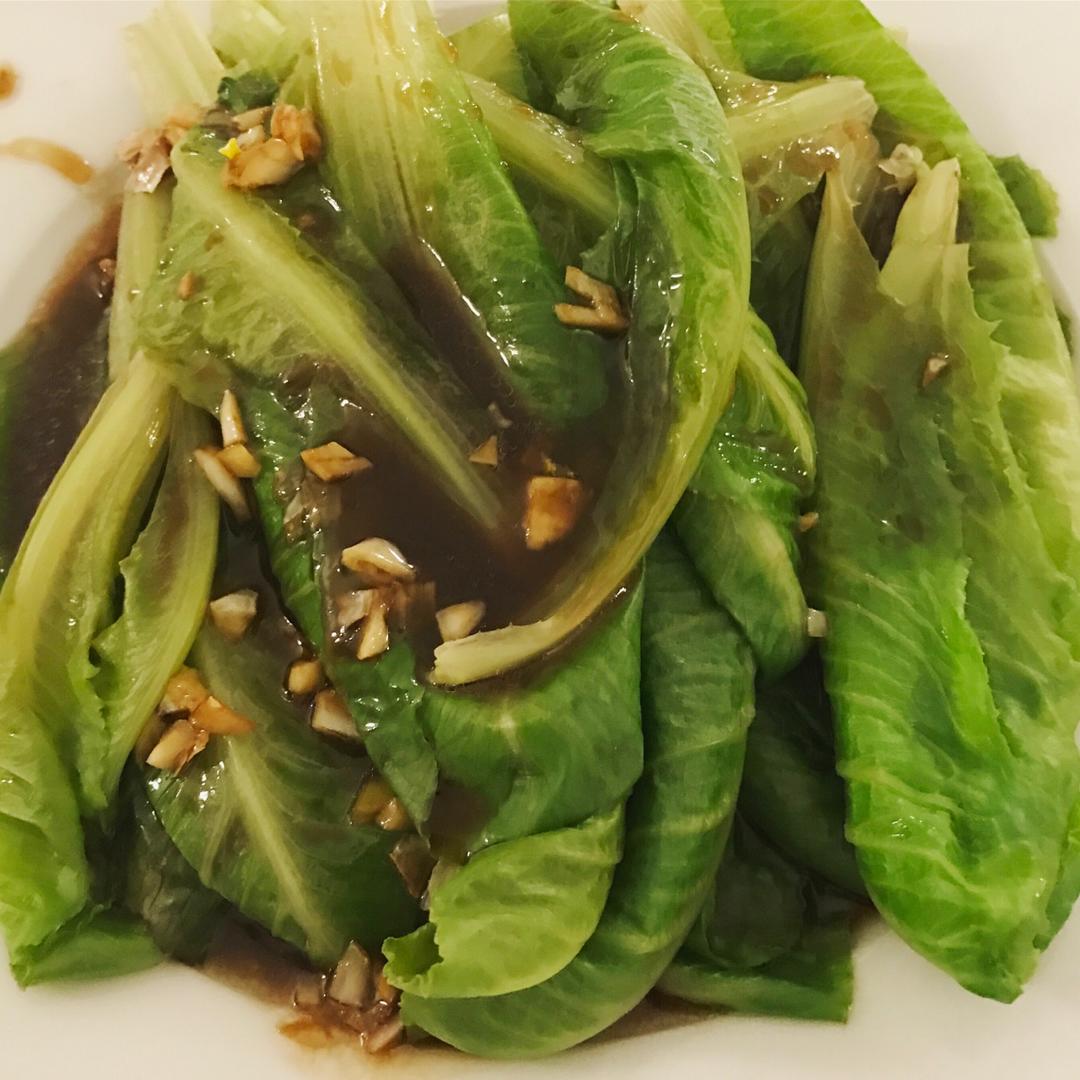 家常菜 蚝油生菜